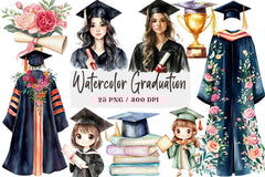 Graduation Clipart Bundle - CraftNest - Digital Crafting and Art