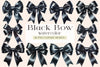 Black Bow Clipart Bundle