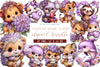 Valentine Animal Clipart Bundle