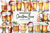 Christmas Beer Clipart Bundle