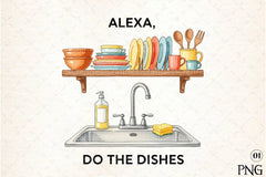 Funny Kitchen Towel Clipart Bundle 10 - CraftNest - Digital Crafting and Art