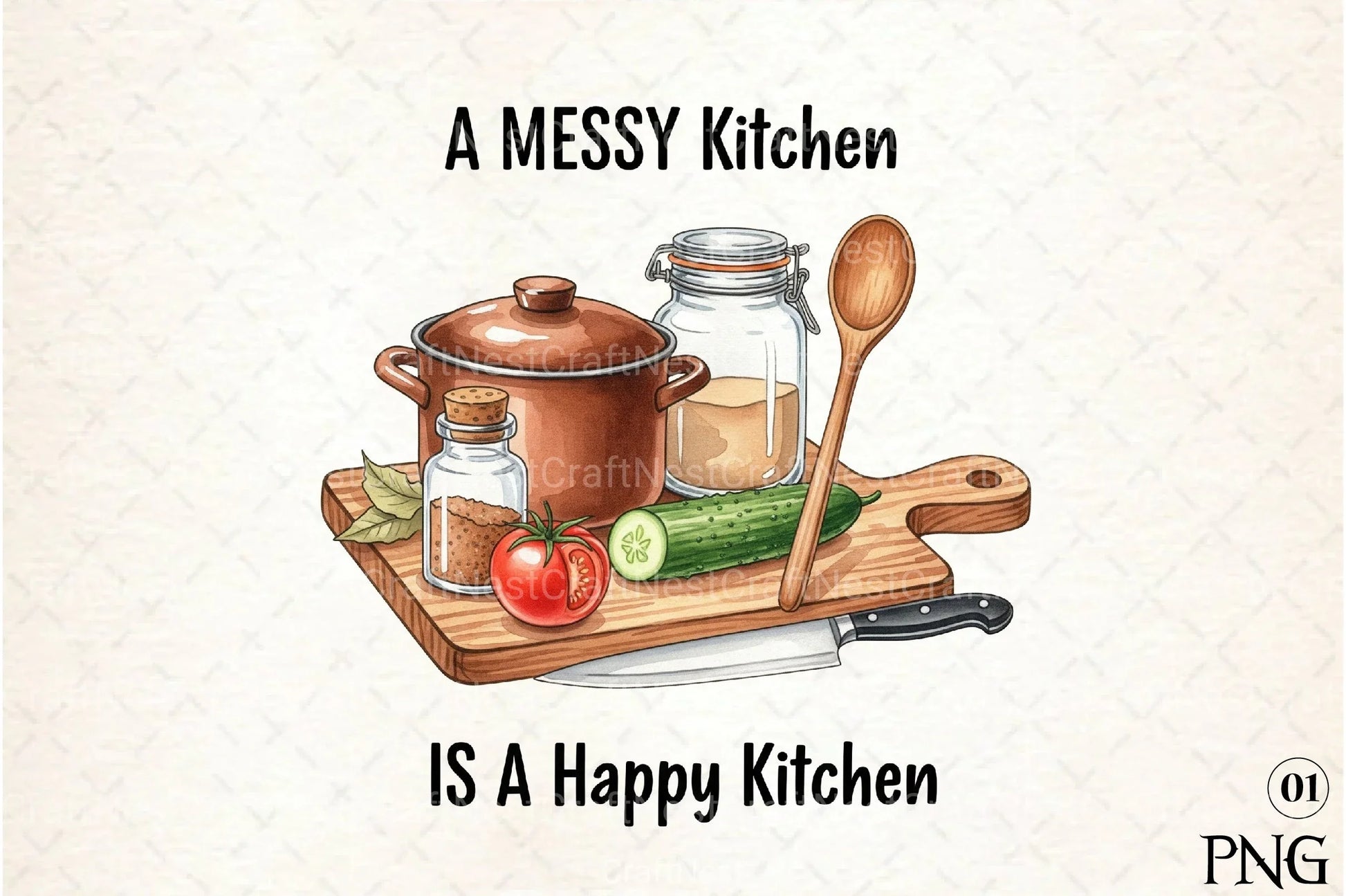 Funny Kitchen Towel Clipart Bundle 2 - CraftNest - Digital Crafting and Art