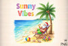 Christmas in July Funny Clipart Bundle