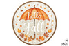 Hello Fall Umbrella Clipart Bundle