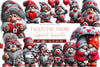 Valentine Gnome Clipart Design Bundle