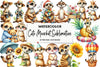 Cute Meerkat Clipart Bundle