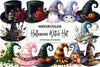 Halloween Witch Hat Clipart Bundle