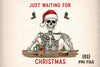 Funny Skeleton Christmas Clipart Bundle