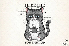 Funny Sarcastic Cat Clipart Bundle 11 - CraftNest - Digital Crafting and Art