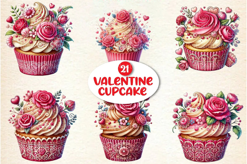Valentine Cute Girl Clipart Bundle 4 - CraftNest - Digital Crafting and Art