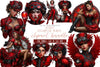 Gothic Steampunk Woman Clipart Bundle