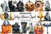 Vintage Halloween Clipart Bundle