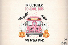 Halloween Breast Cancer Clipart Bundle 1 - CraftNest - Digital Crafting and Art