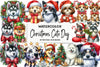 Christmas Cute Dog Clipart Bundle
