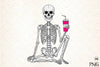 Sarcastic Skeleton Clipart Bundle Collection
