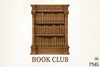 Book Club & Bookworm Clipart Bundle