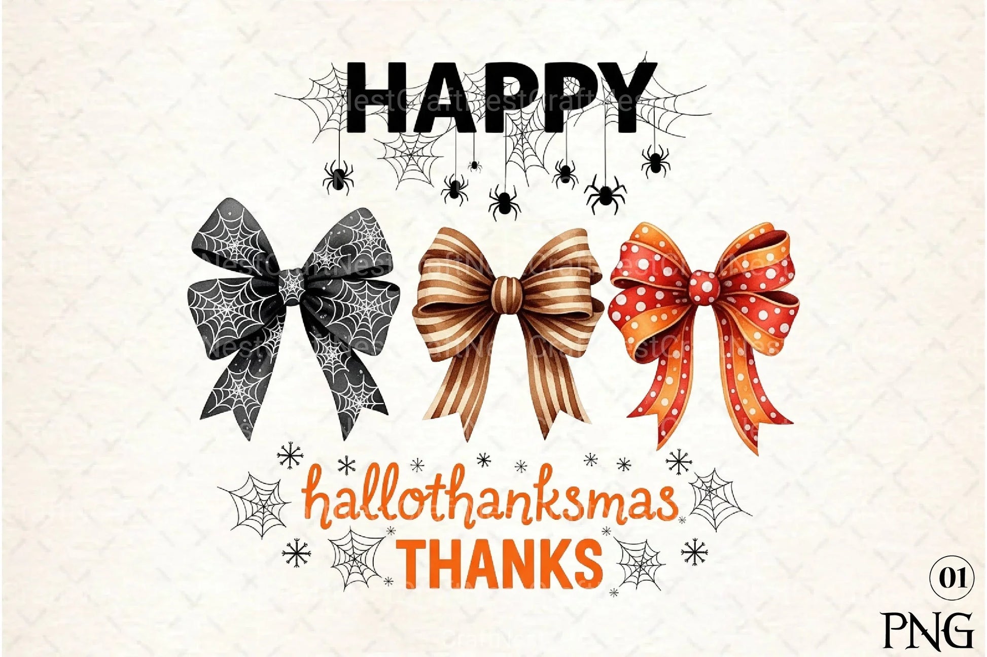 Happy Hallothanksmas Clipart Bundle 2 - CraftNest - Digital Crafting and Art