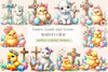 Easter Lamb & Goose Clipart Bundle