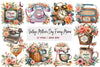 Vintage Mother's Day Funny Mama Clipart Bundle