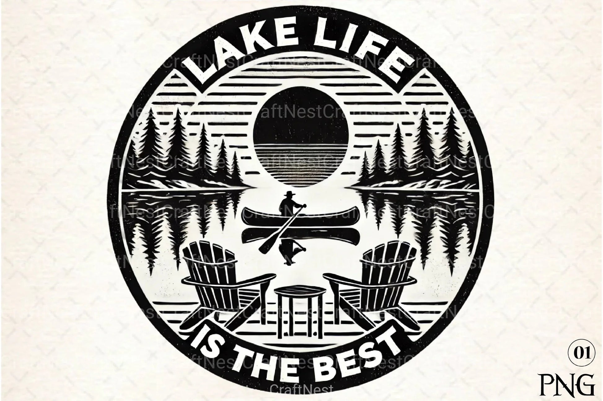 Summer Lake Life Clipart Bundle - CraftNest - Digital Crafting and Art