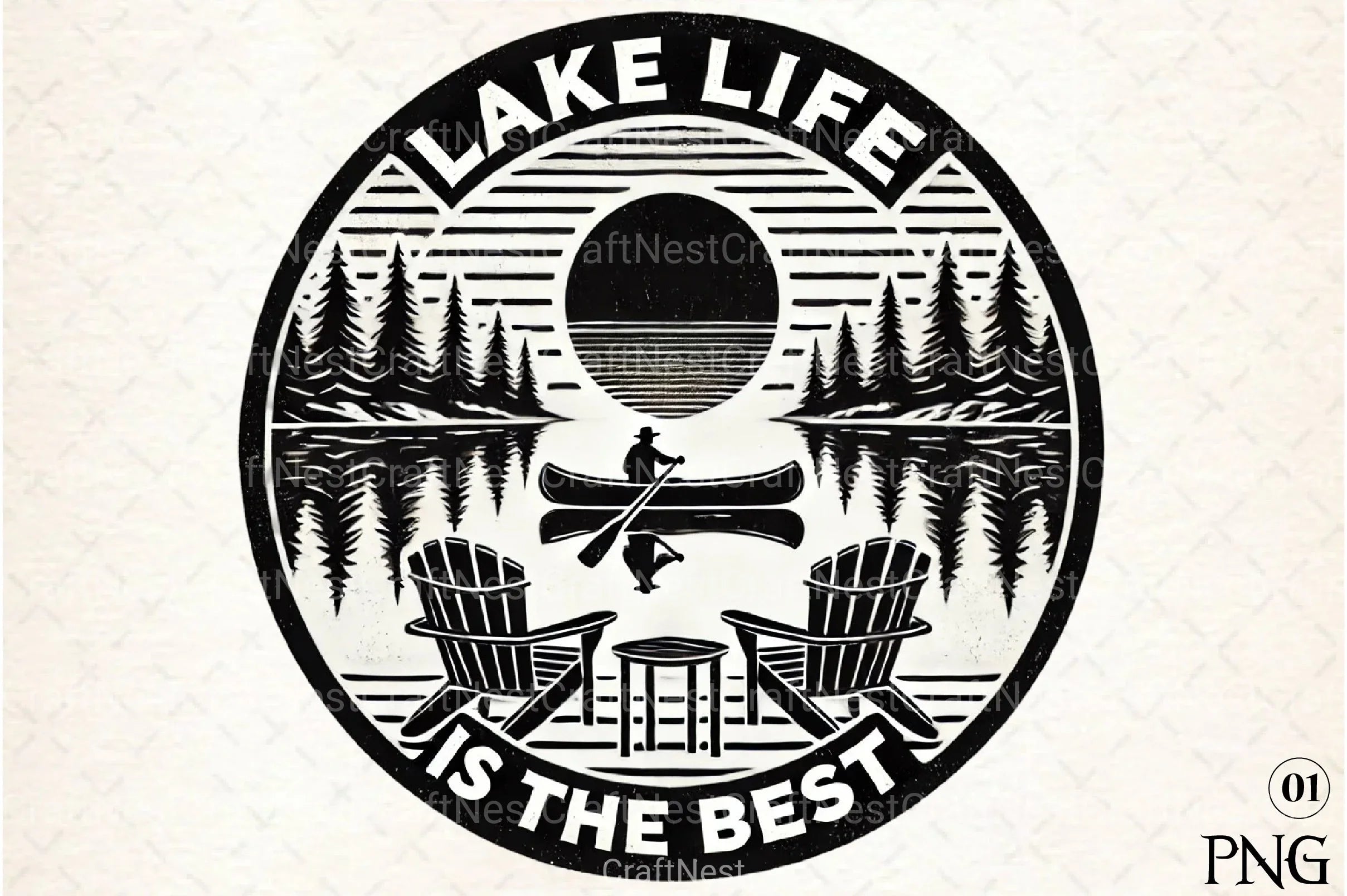 Summer Lake Life Clipart Bundle - CraftNest - Digital Crafting and Art