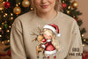 Cute Christmas Girls Clipart Bundle