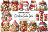 Christmas Cookie Jars Clipart Bundle