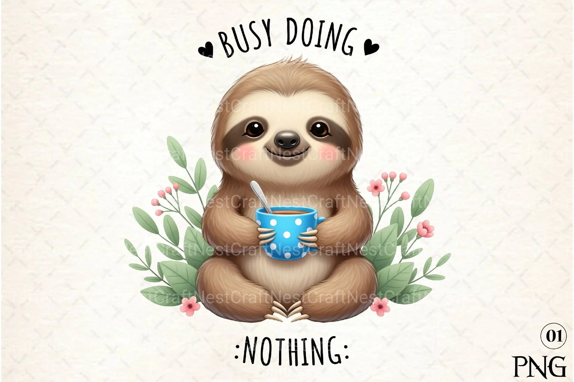 Funny Sloth Quotes Clipart Bundle 77 - CraftNest - Digital Crafting and Art