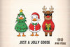 Jolly Christmas Goose Clipart Bundle