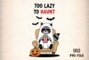 Funny Halloween Ghost Raccoon Sarcastic Clipart Bundle