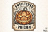 Vintage Halloween Potion Labels Clipart Bundle