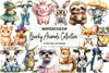 Quirky Animals Clipart Collection Bundle