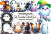Enchanted Cute Ghost Clipart Bundle