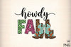 Howdy Fall Boot Art Clipart Bundle