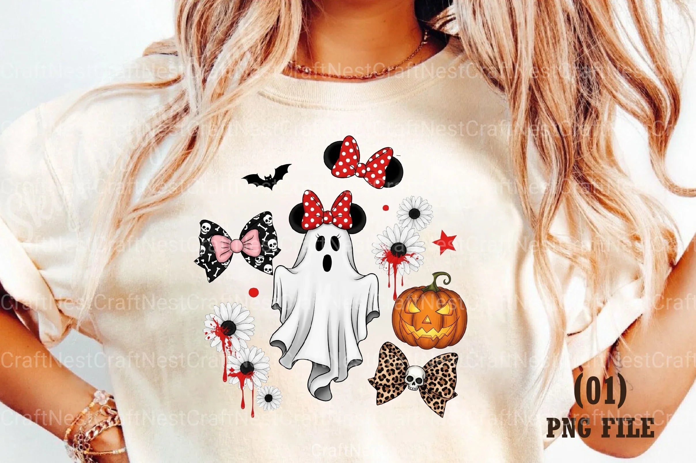 Halloween Ghost Clipart Bundle 15 - CraftNest - Digital Crafting and Art