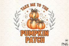 Take Me to the Pumpkin Patch Clipart Bundle - CraftNest - Digital Crafting and Art