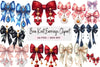 Bow Knot Earrings Clipart Bundle