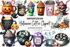 Halloween Coffee Clipart Bundle