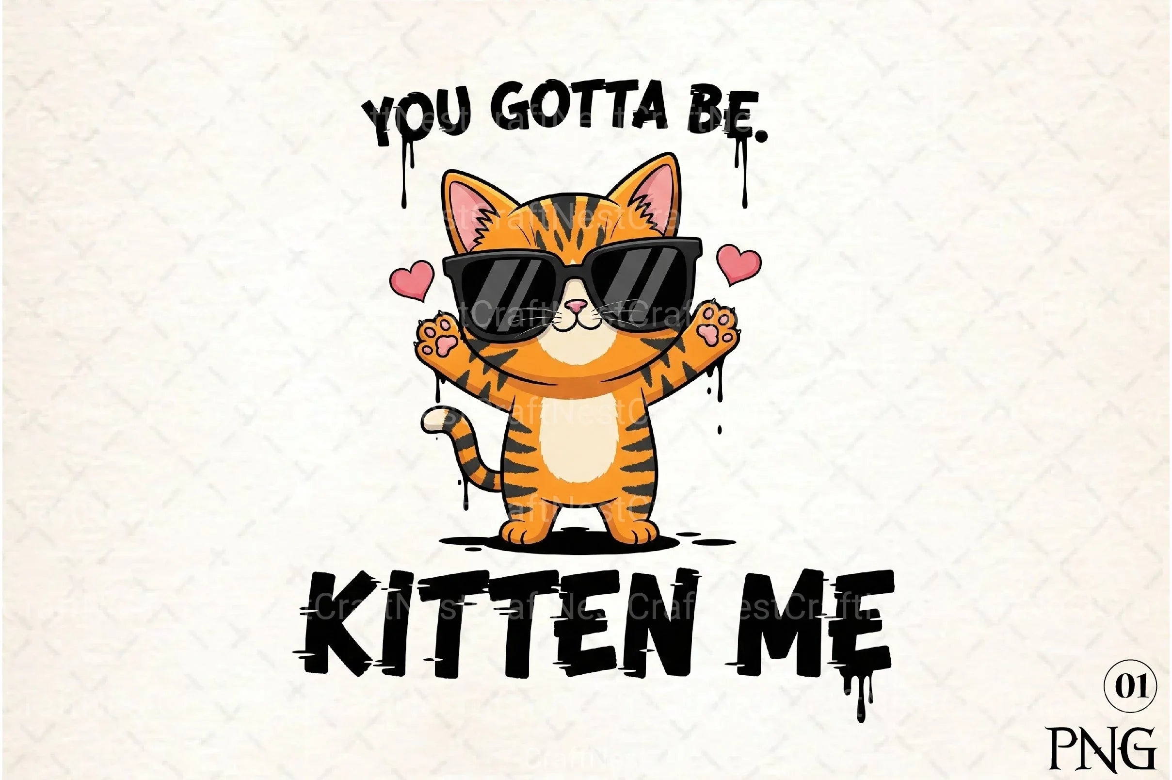 Funny Cat Quotes Clipart Bundle 4 - CraftNest - Digital Crafting and Art