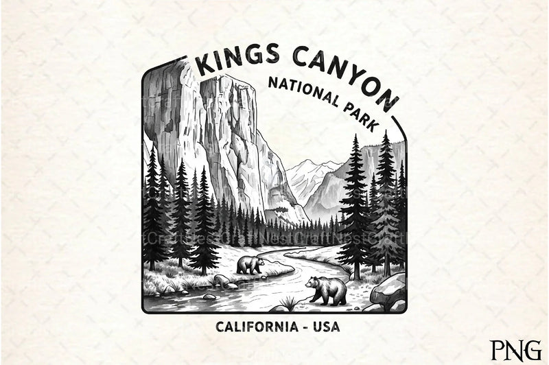 Wild Places: U.S. National Parks Clipart Bundle 3 - CraftNest - Digital Crafting and Art