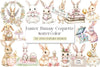 Easter Bunny Coquette Clipart Bundle