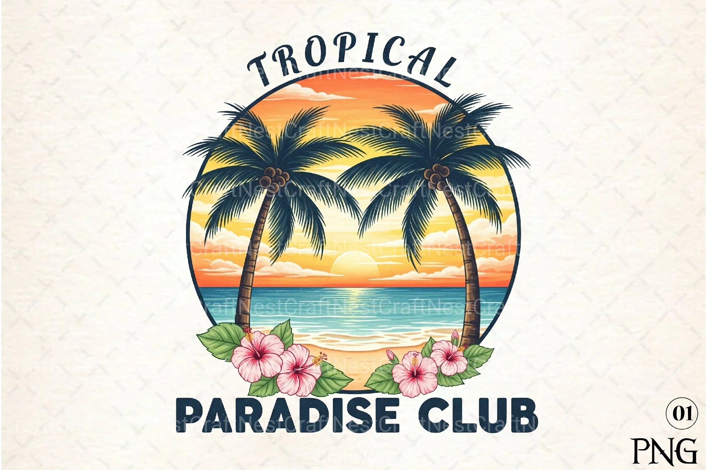 Vintage Summer Clipart Bundle 13 - CraftNest - Digital Crafting and Art