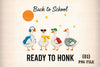 Back to School Ready Honk Clipart Bundle