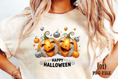 Happy Halloween Pumpkin Clipart Bundle - CraftNest - Digital Crafting and Art