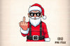 Bad Santa Clipart Bundle