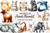 Minimalist Animal Clipart Bundle