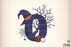 Halloween Alphabet Clipart Bundle 19 - CraftNest - Digital Crafting and Art