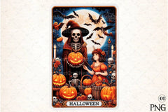 Halloween Tarot Card Clipart Bundle 11 - CraftNest - Digital Crafting and Art