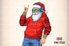 Hip Hop Santa Clipart Bundle