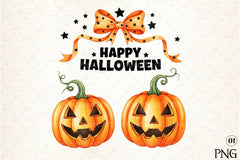 Coquette Pumpkin Cherries Autumn Clipart Bundle - CraftNest - Digital Crafting and Art